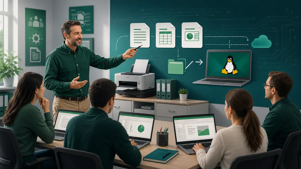 Asesoramiento para implementación de ofimática en Linux